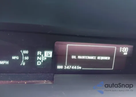 2011 Toyota Prius Two from USA, damaged, VIN JTDKN3DU2B0273551